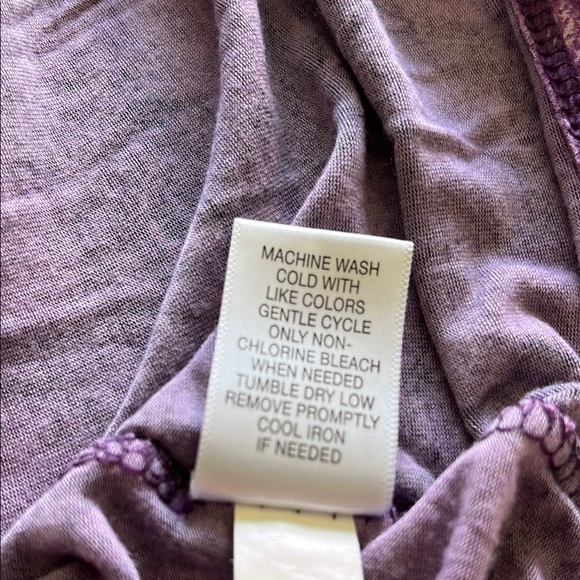 Purple Paisley Long Sleeve Top - Picture 7 of 7